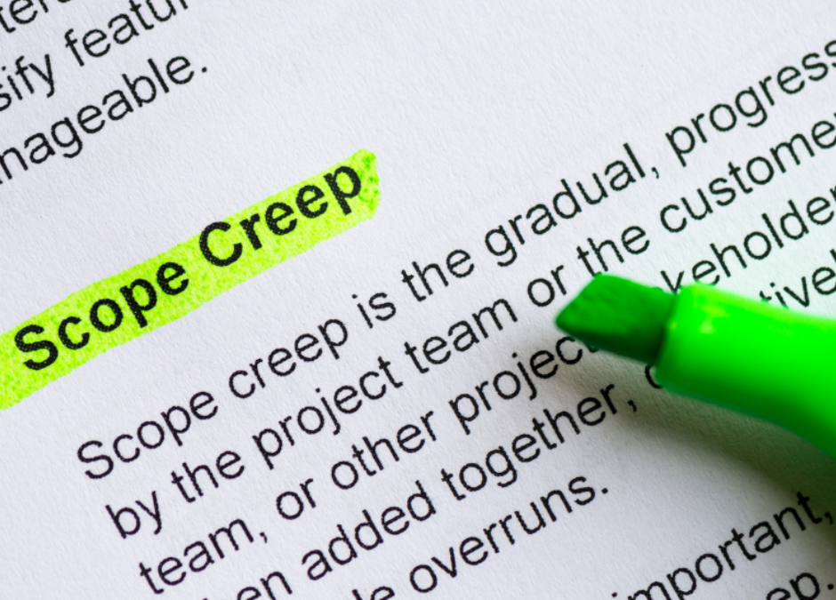 How to avoid scope creep